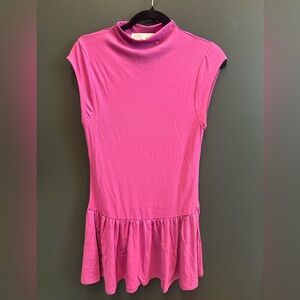 Free People | FP‎ Beach Pink Sleeveless Mock Neck Mini Dress | Medium | NWT